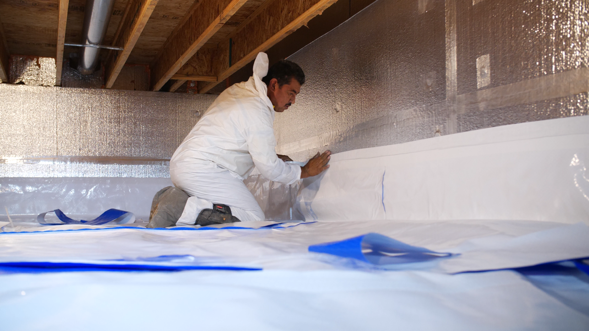 Crawl Space Drainage Matting